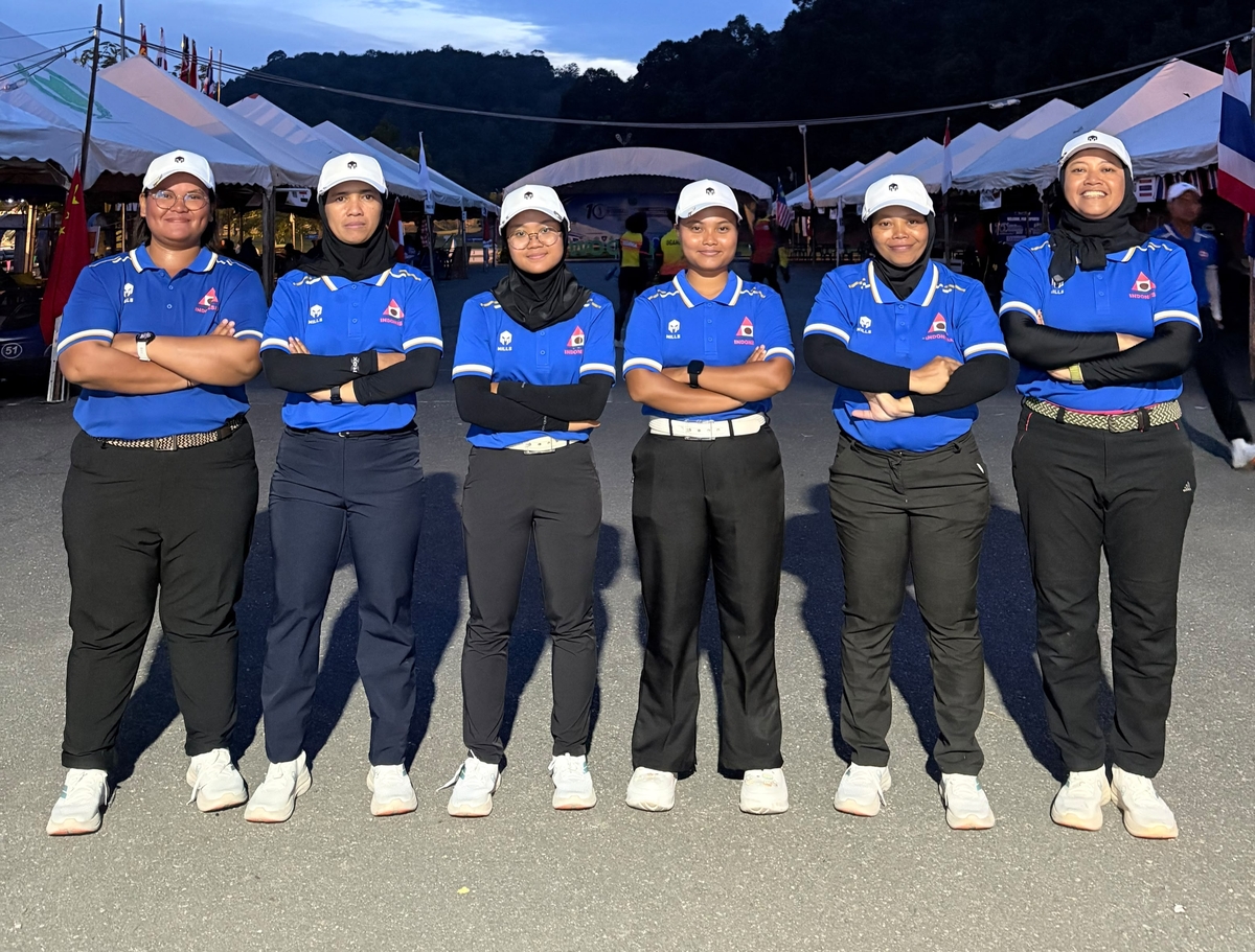 Tim Woodball Indonesia di ajang World Cup Woodball Championship 2026. (dok. IWbA)