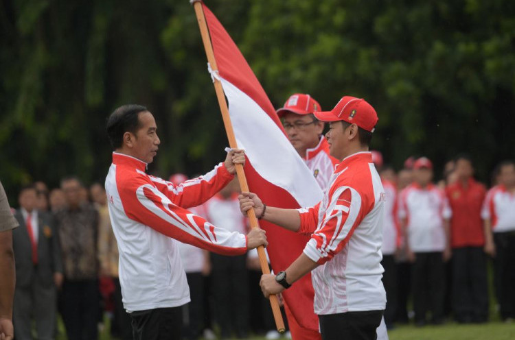 Ingin Indonesia Ada di Dua Besar SEA Games 2019, Presiden Jokowi Juga Jagokan Timnas Sepak Bola Indonesia U-23