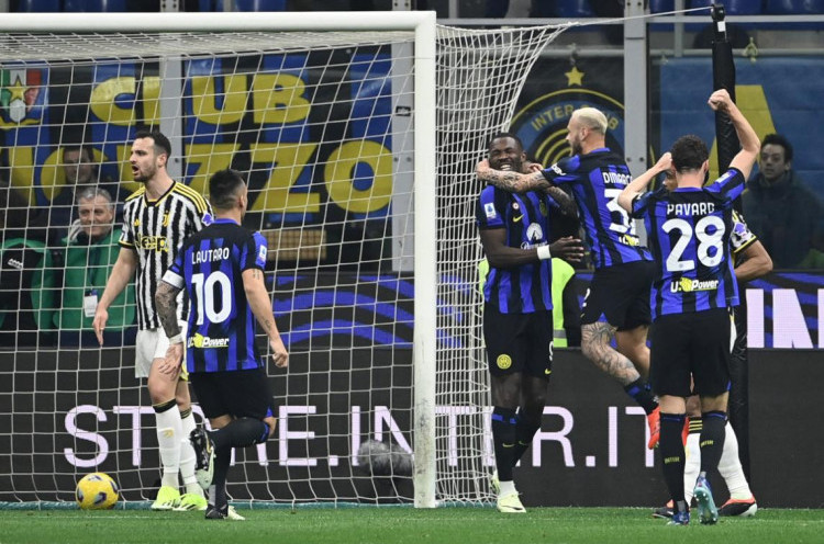 Hasil Pertandingan: Inter Milan Menjauh dari Juventus, Derby Madrid Berakhir Imbang