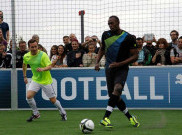 Bermimpi Jadi Pemain Sepak Bola, Usain Bolt Antusias Jalani Latihan bersama Borussia Dortmund