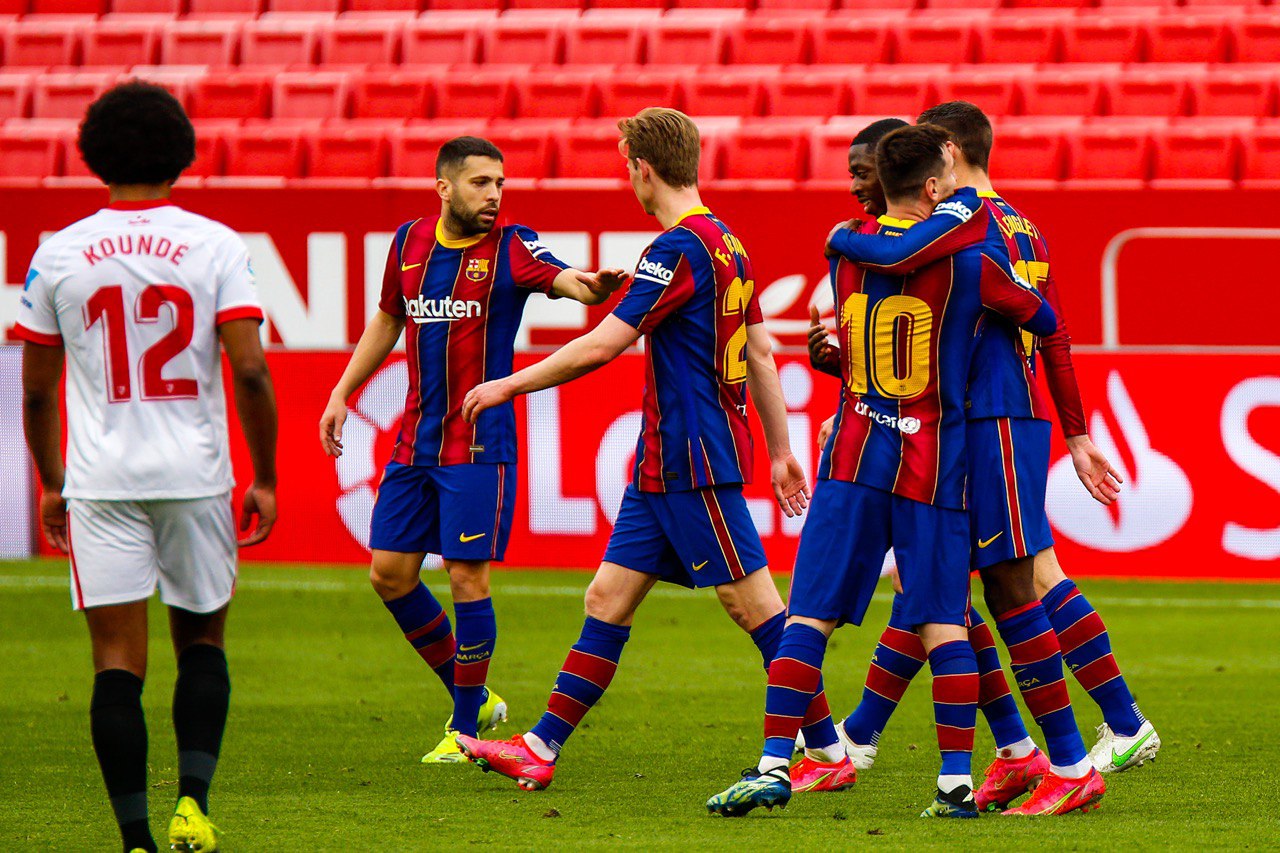 Tekuk Sevilla, Barcelona Tegaskan Perkasa di Kandang Lawan
