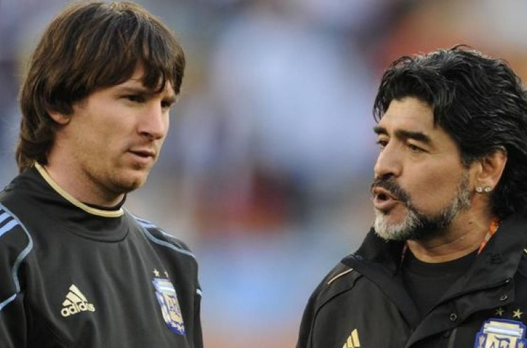 Bagi Cannavaro, Maradona Lebih Tangguh ketimbang Lionel Messi