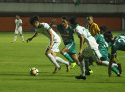 Galeri Foto: Timnas U-19 Takluk dari PSS Sleman