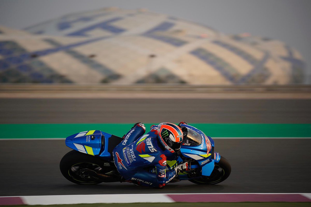 Hari Kedua Tes MotoGP Qatar: Alex Rins Pertama, Valentino Rossi dan Jorge Lorenzo Terpuruk