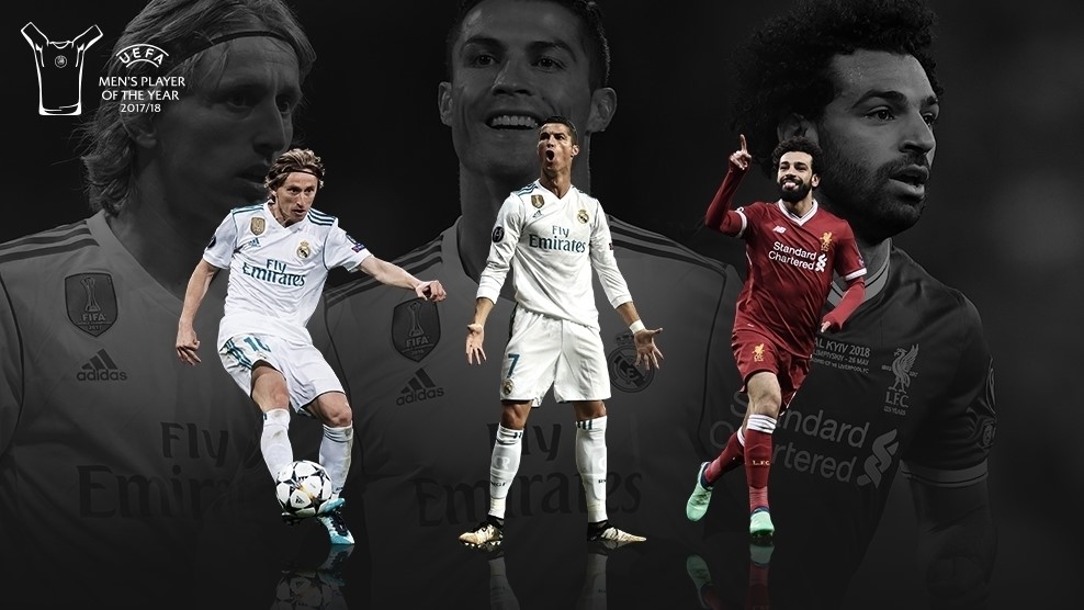 Tidak Ada Nama Messi, Ini Tiga Kandidat Teratas Peraih Penghargaan Pemain Terbaik Eropa 2018