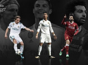 Tidak Ada Nama Messi, Ini Tiga Kandidat Teratas Peraih Penghargaan Pemain Terbaik Eropa 2018
