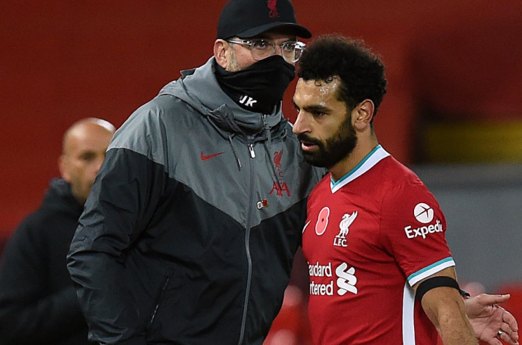 Jurgen Klopp Coba Tutupi Isu Kepergian Mohamed Salah