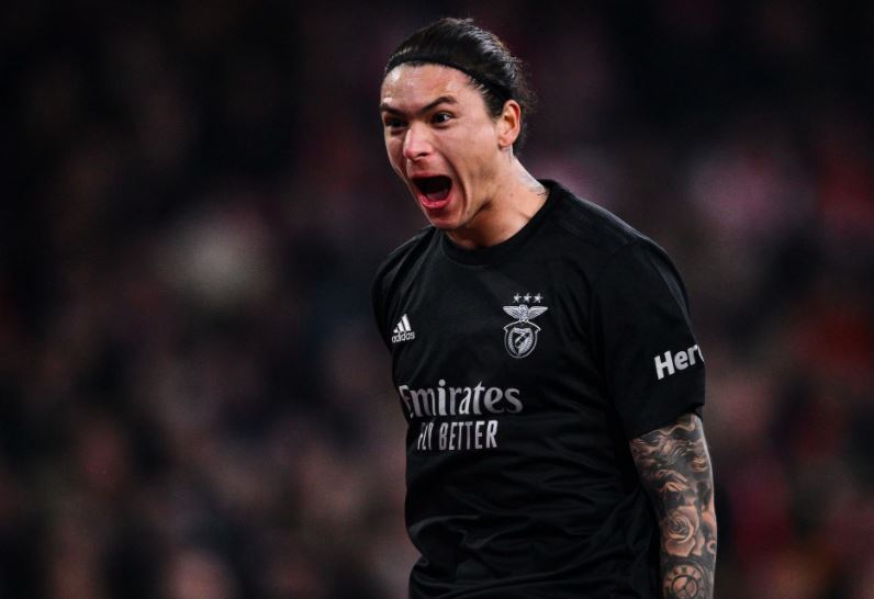 Bawa Benfica ke Perempat Final, Darwin Nunez Jadi Striker U-23 Tertajam di Eropa