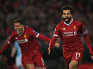 Manchester City 1-2 Liverpool: Salah dan Firmino Antar The Reds ke Semifinal