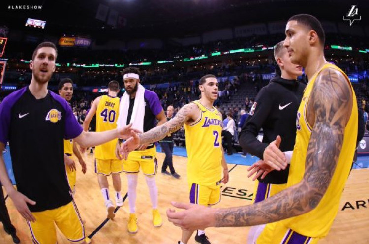 Hasil NBA: Lakers Bekap Thunder di Overtime 