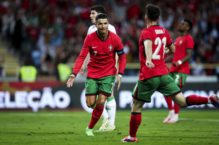 Hasil Portugal Vs Irlandia: Selecao das Quinas Menang 3-0, Cristiano Ronaldo Tidak Sabar Tampil di Euro