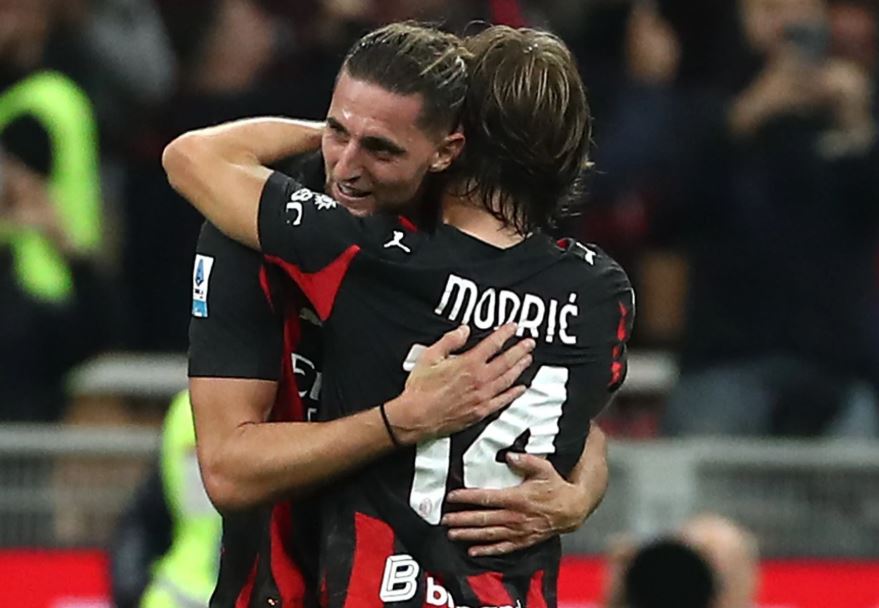 Adrien Rabiot dan Luka Modric, Kunci Kebangkitan AC Milan