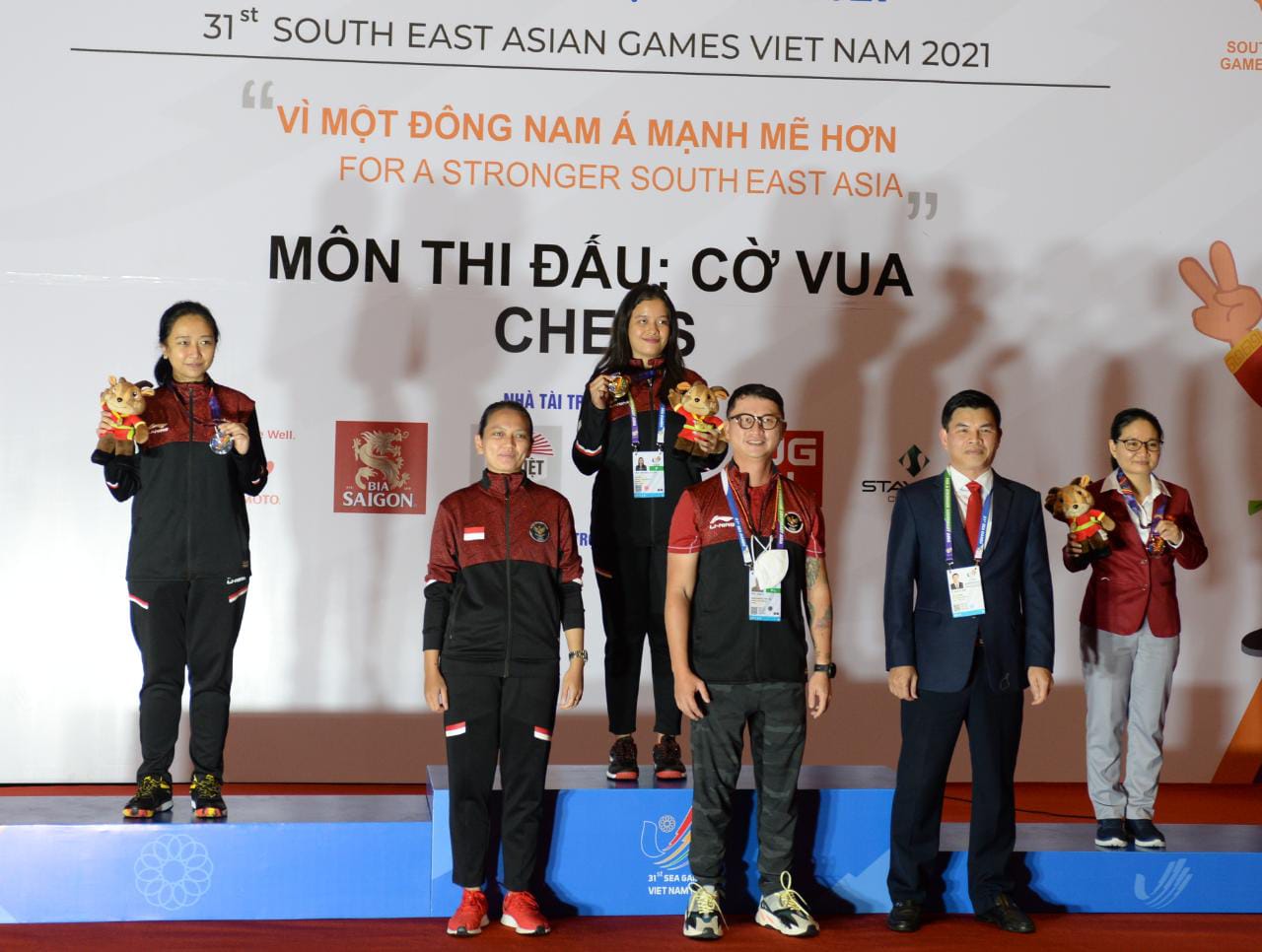 SEA Games 2021: Dewi Citra Persembahkan Medali Emas Pertama Indonesia dari Catur