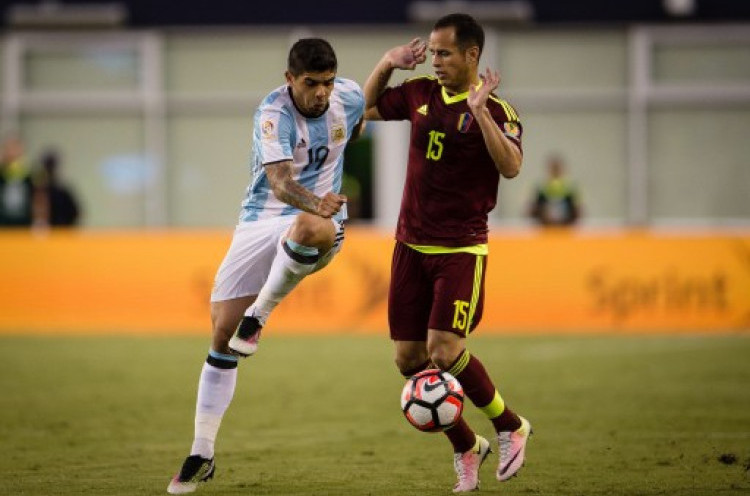 Messi Absen, Argentina Ditahan Imbang Venezuela 2-2