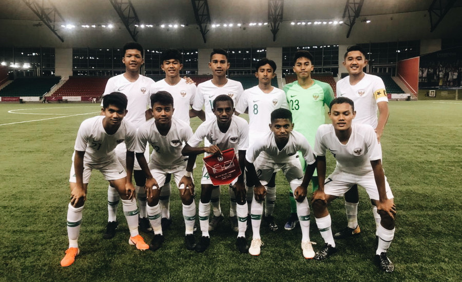 Timnas Indonesia U-16 Tutup Turnamen di Qatar dengan Kemenangan 2-0 atas Yordania