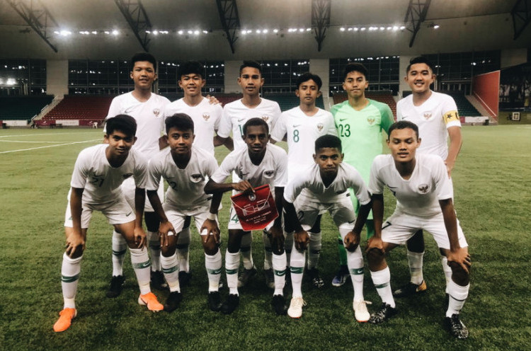 Timnas Indonesia U-16 Tutup Turnamen di Qatar dengan Kemenangan 2-0 atas Yordania