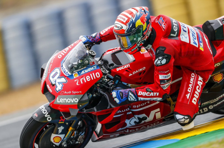 FP1 MotoGP Austria: Andrea Dovizioso Kalahkan Marc Marquez, Pembalap Malaysia Kecelakaan Parah  