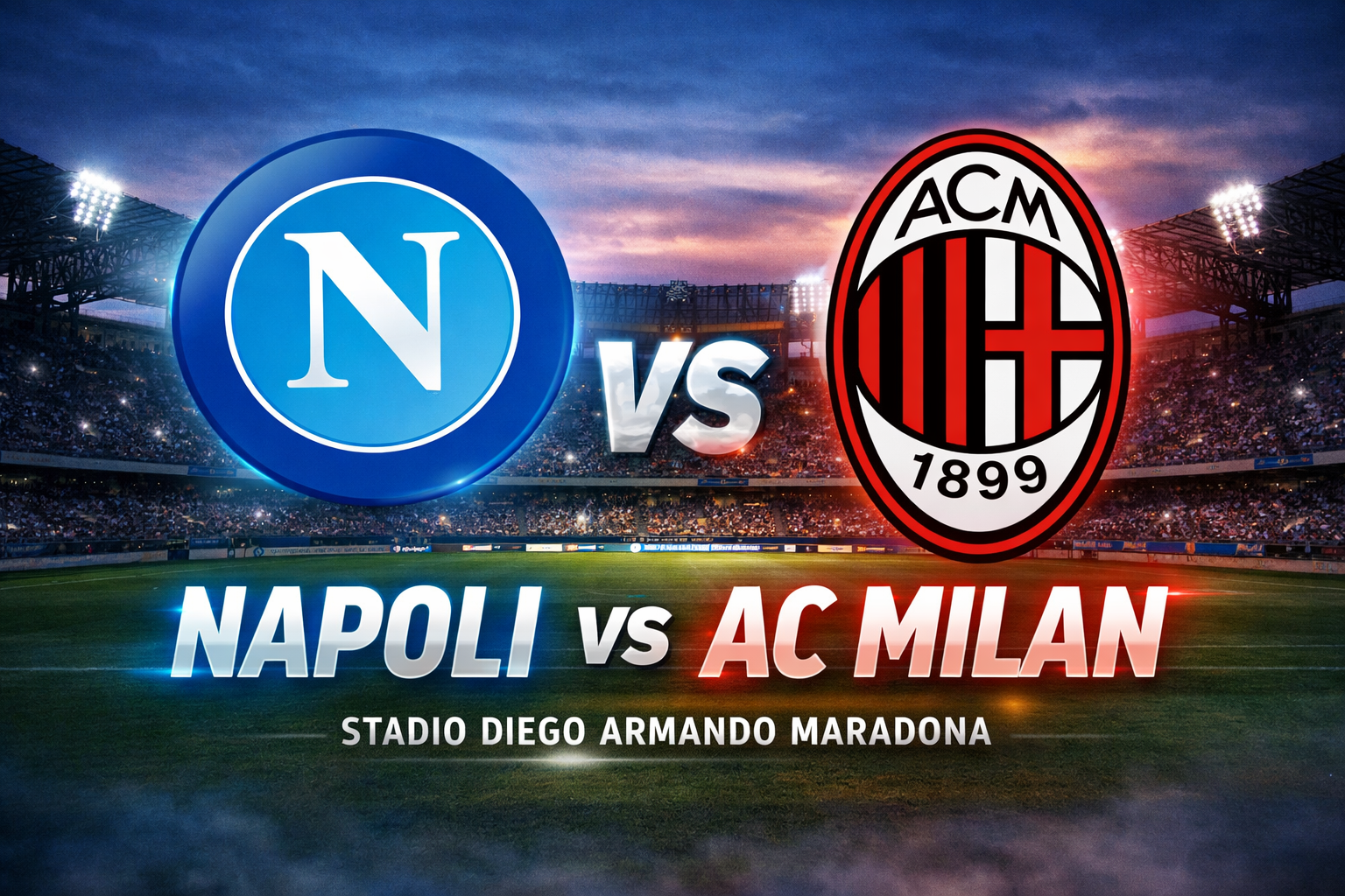 Prediksi dan Statistik Napoli vs AC Milan: Panas di Papan Atas