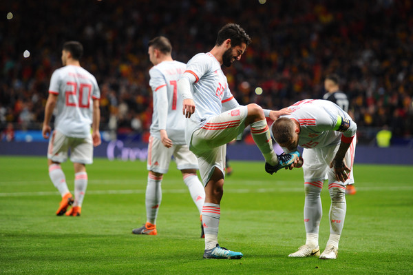 Hasil Laga Persahabatan: Spanyol Bantai Argentina, Brasil Tekuk Jerman, Italia Imbangi Inggris
