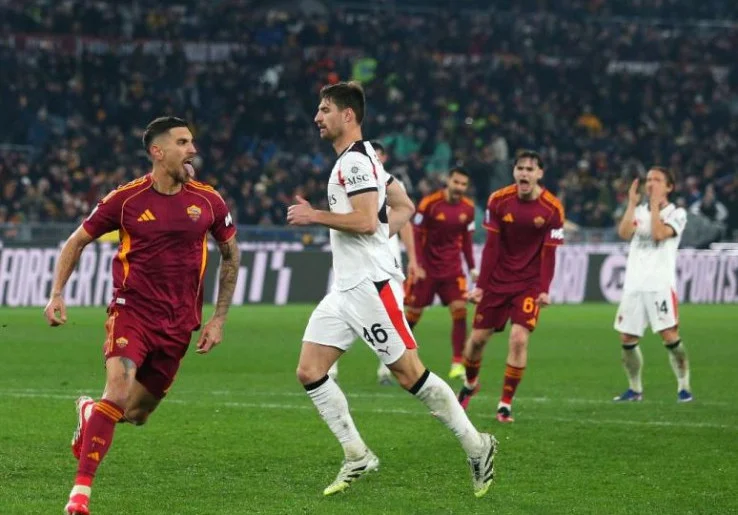 21 Laga Tak Terkalahkan, AC Milan Kecewa Gagal Kalahkan AS Roma