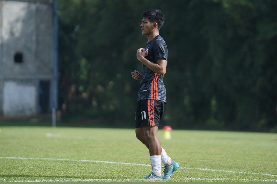 Kesan Firza Andika Jalani Latihan Perdana di Persija Jakarta