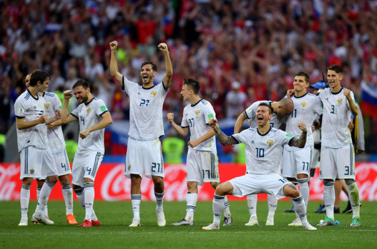 5 Faktor di Balik Keberhasilan Rusia Melaju ke Perempat Final Piala Dunia 2018