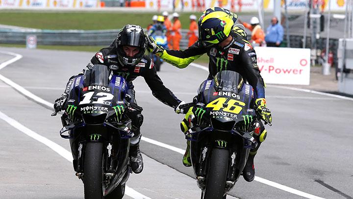 Tak Ada Lagi Rossi di Garasi, Vinales Mencoba Adaptasi