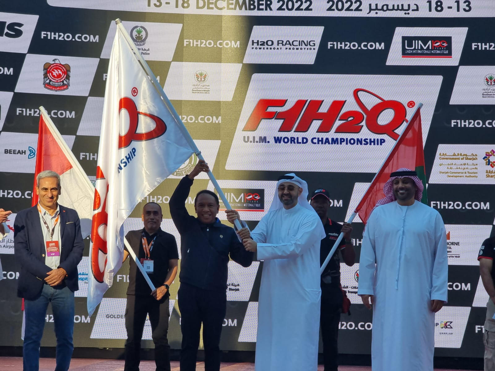 Menpora Zainudin Amali Terima Mandat Indonesia sebagai Tuan Rumah F1 Powerboat 2023