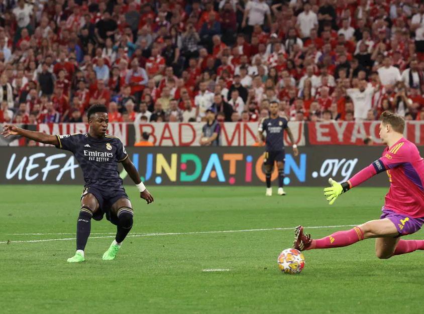 Liga Champions: Dua Gol Vinicius Junior Jadi Bukti Efisiensi Bermain Real Madrid