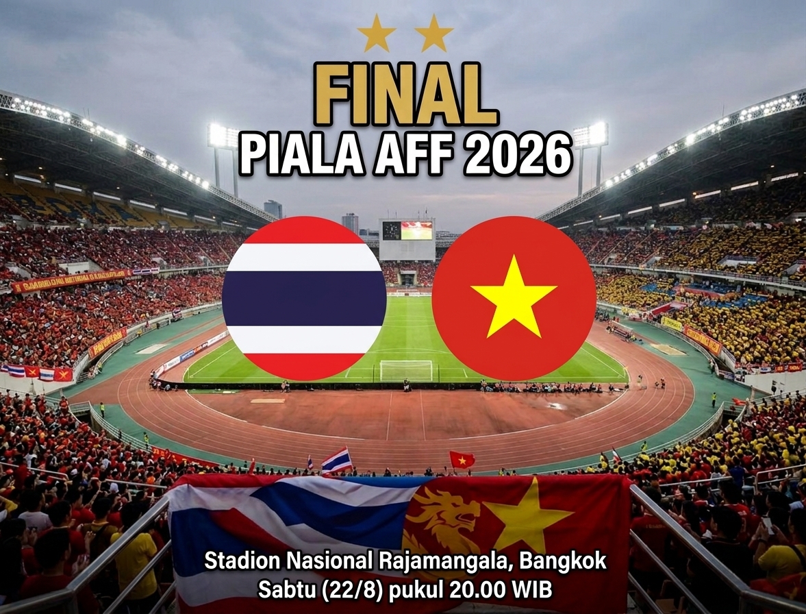 Prediksi dan Link Streaming Thailand vs Vietnam: Pertemuan Ketiga Beruntun di Final