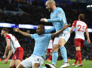 Manchester City 3-0 West Bromwich: Jarak Makin Lebar 