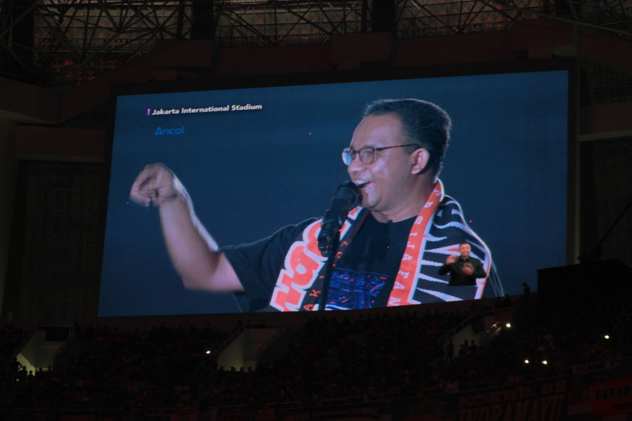 Anies Baswedan Resmi Serahkan JIS pada The Jakmania