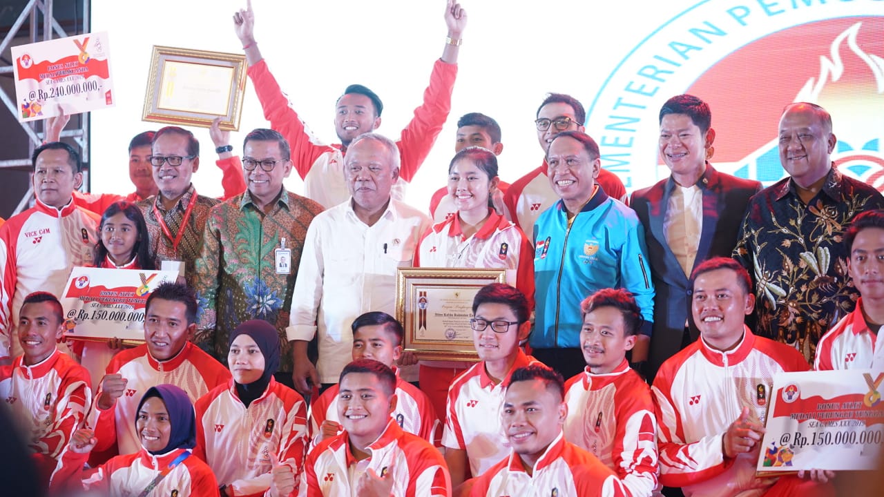 Peraih Medali SEA Games 2019 Terima Bonus Dua Kali Lipat