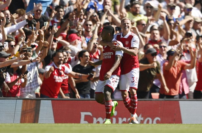 Arsenal 4-2 Leicester City: Gabriel Jesus Lanjutkan Hobi Jebol Gawang The Foxes