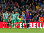 Barcelona 3-4 Real Betis, Setelah 20 Tahun Los Beticos Akhirnya Menang di Camp Nou