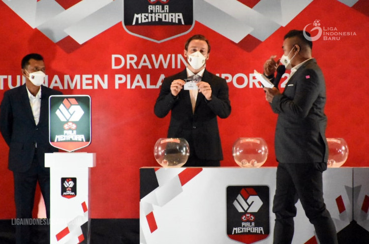 Undian Piala Menpora 2021: Persija di Grup Berat, Reuni Evan Dimas dan Marc Klok