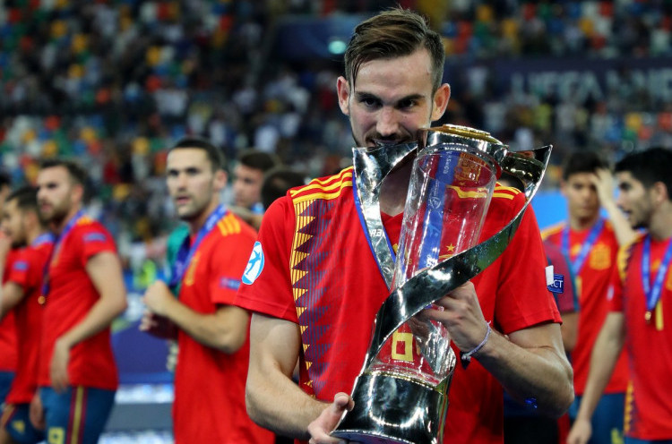 Statistik Gemilang Pemain Terbaik Piala Eropa U-21, Fabian Ruiz