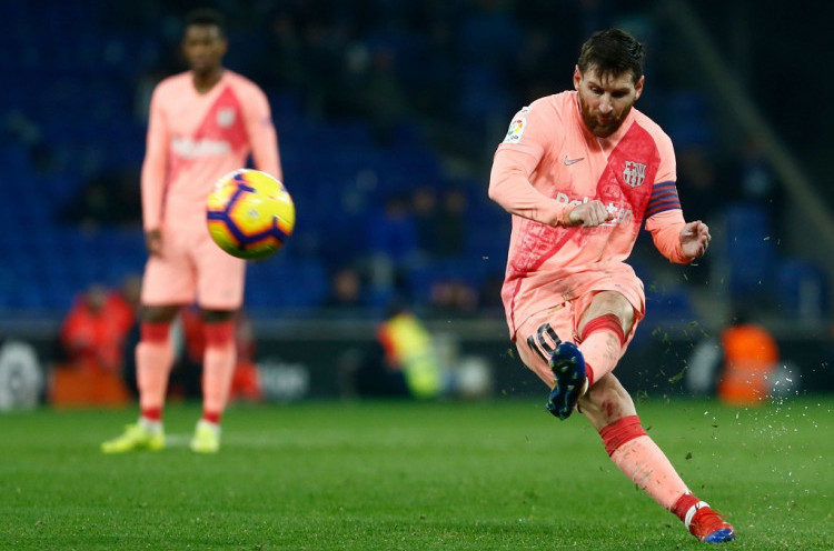 Cetak Dua Gol Brilian ke Gawang Espanyol, Messi Tak Butuh Ballon d’Or sebagai Pengakuan Terbaik Dunia
