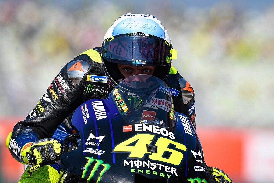 Kehadiran Valentino Rossi Buat Bulu Kuduk Berdiri