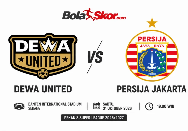 Prediksi dan Link Streaming Dewa United Banten FC vs Persija Jakarta: Ujian Macan Kemayoran