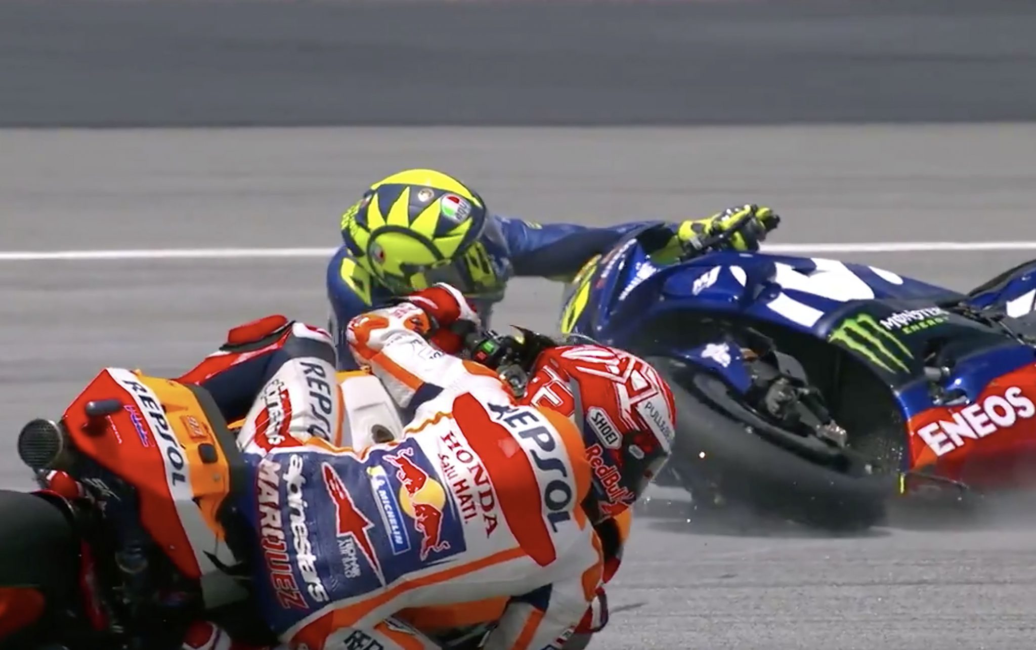 Jatuh Tiga Kali Beruntun, Rossi Perlu Refleksi Diri