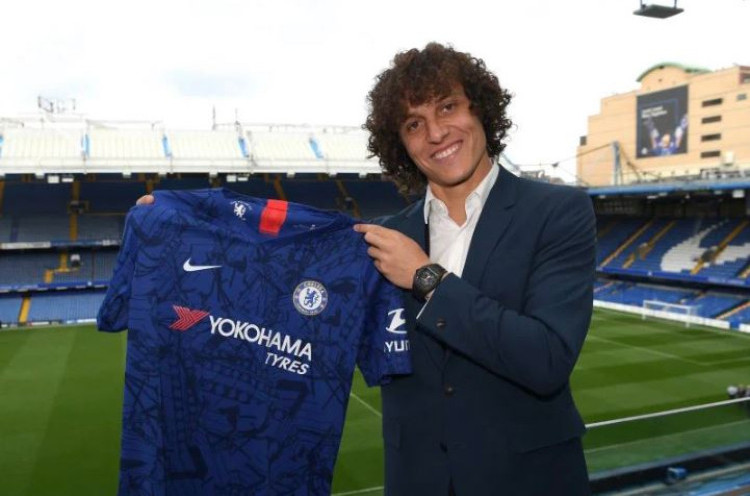 Gaya Main Disukai Mauzirio Sarri, David Luiz Teken Kontrak Baru dengan Chelsea