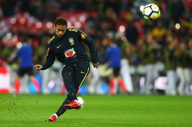 Neymar Berambisi Antar Brasil Menangi Piala Dunia 2018