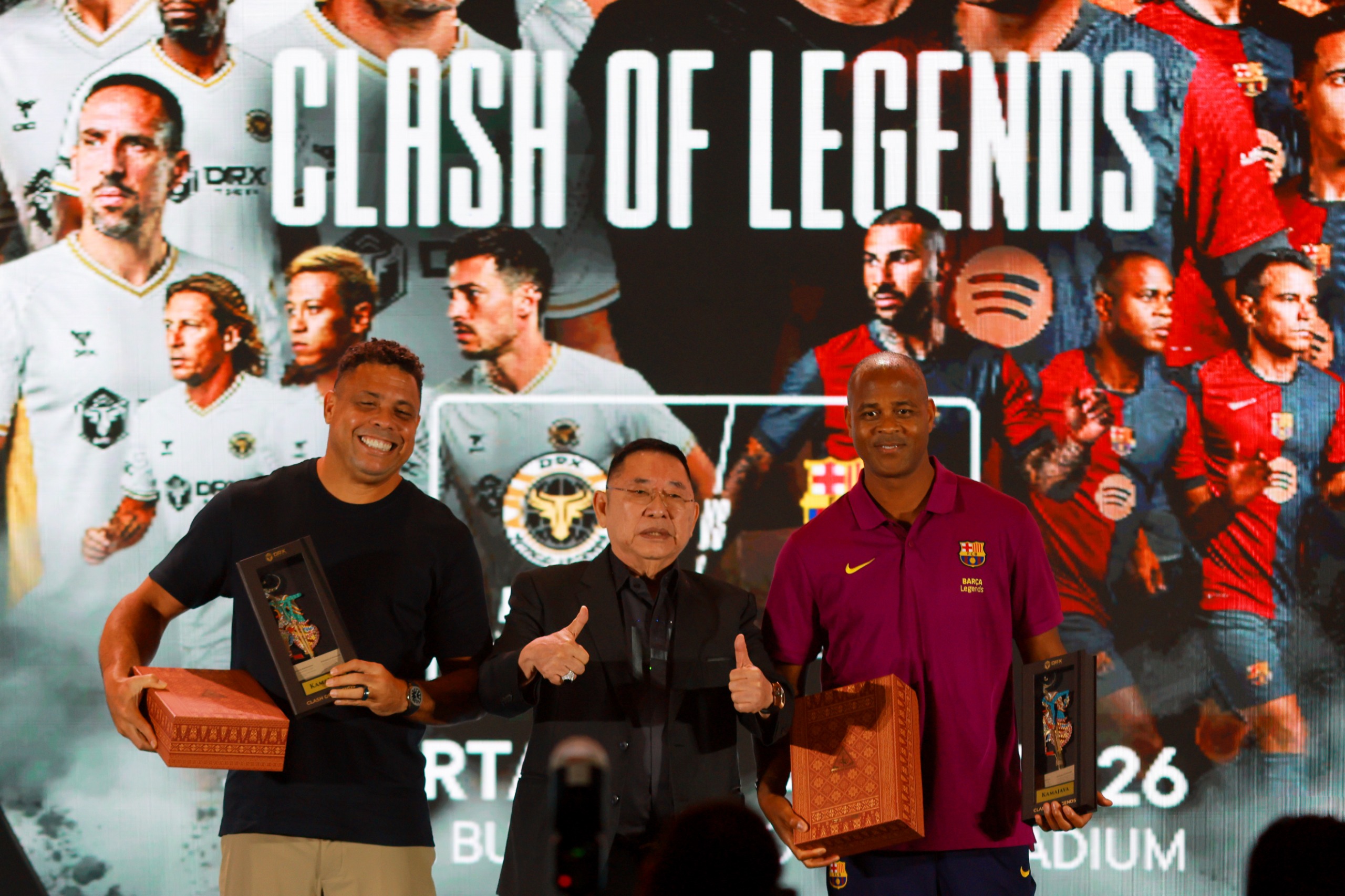 Link Streaming Pertandingan Clash of Legends 2026 Antara DRX World Legends vs Barcelona Legends
