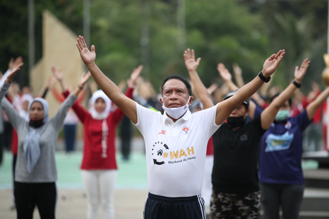Cara Menpora Memasyarakatkan Olahraga di Masa Pandemi Virus Corona
