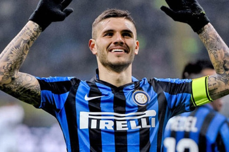 Icardi Masuk 10 Besar Pencetak Gol Terbanyak Sepanjang Masa Inter