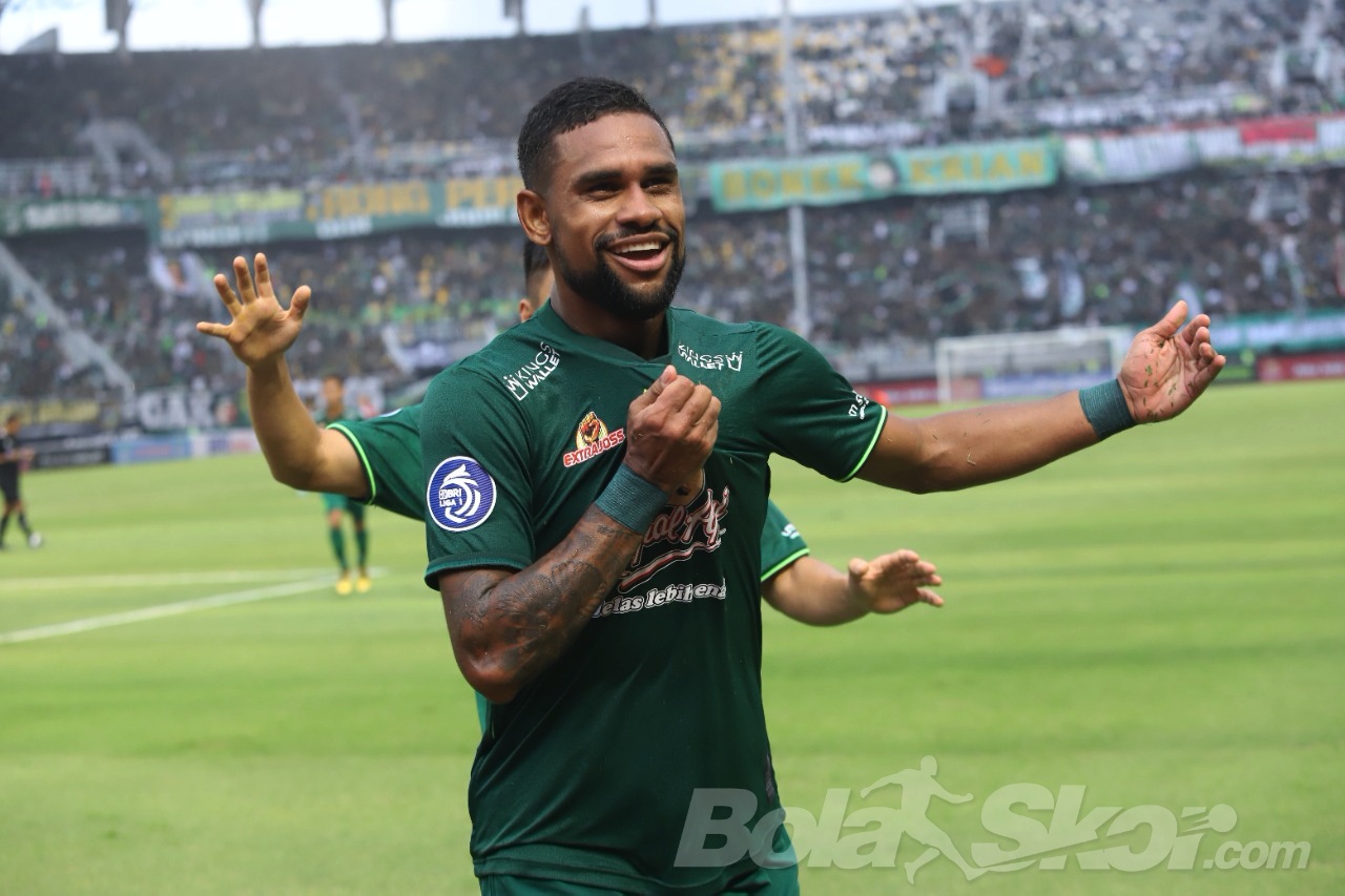 Striker Persebaya Silvio Junior Pede Performa Tak Terpengaruh Penghentian Liga