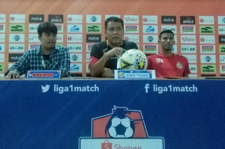 Pelatih Semen Padang Puas dan Bersyukur Imbang 1-1 di Markas PSS Sleman