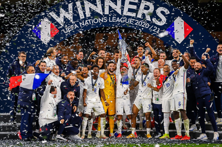 Deretan Fakta Menarik di Balik Kesuksesan Prancis Juara Nations League