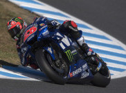MotoGP Australia: Terjatuh di Lap Terakhir, Vinales Gagal Juara